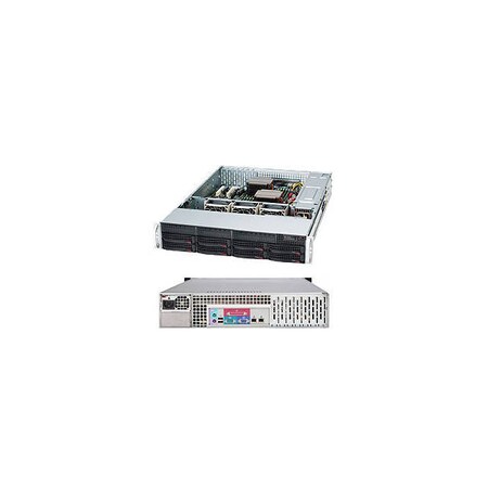 Supermicro 560W 2U Rackmount Server Chassis (Black), CSE-825TQ-563LPB CSE-825TQ-563LPB